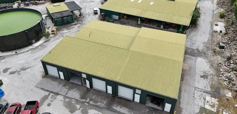 Flat commercial roof completed by Epoch Roofing in Southwest Florida, FL